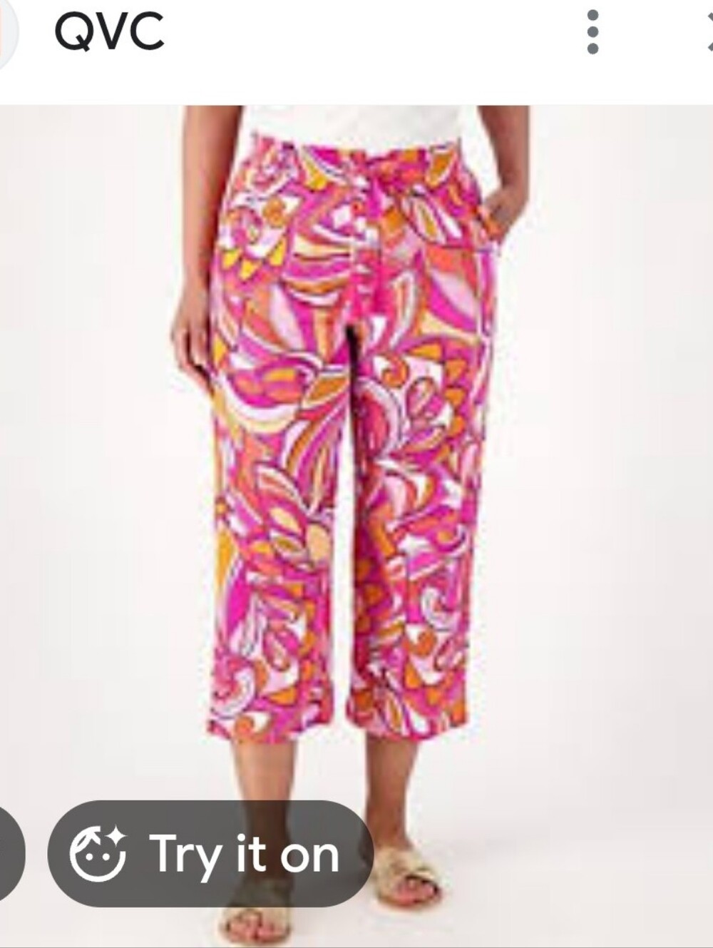 Belle Beach Cabana Knit Crop Pant - Picture 3 of 3